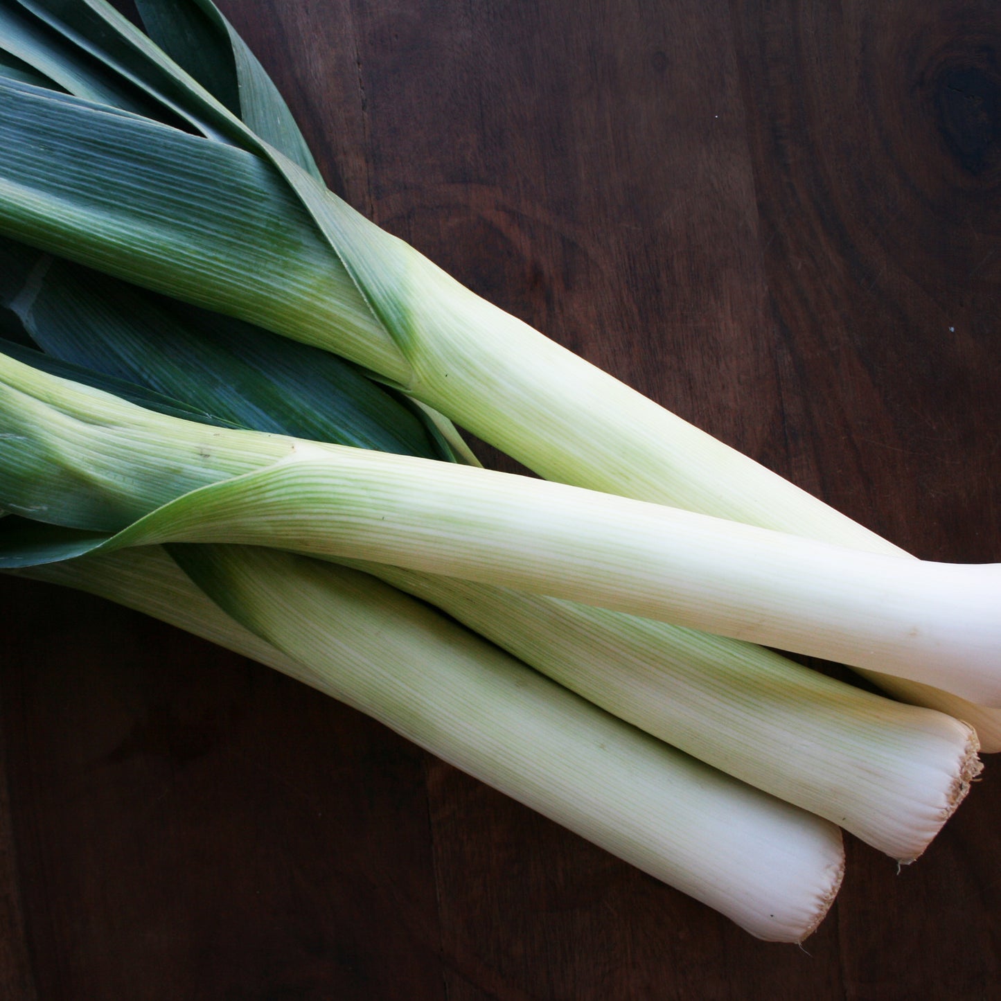 Leeks mature